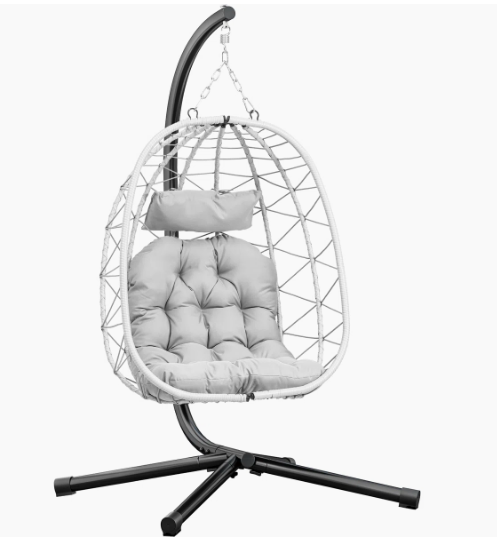 Hanging Swinging Egg Chair  195cm x 120cm x 108cm