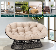 Double Papasan Chair – Comfortable Two-Seater Chair