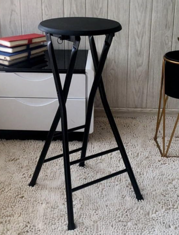 Folding Bar Stool – Space-Saving Foldable Design