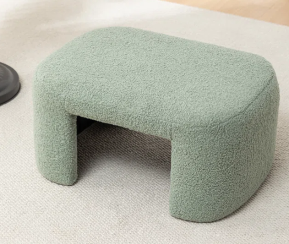 Premium Fabric Makeup footstools, Footrest & Versatile Extra Seating