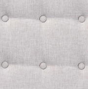 Japandi Style Upholstered Ottoman Footstool