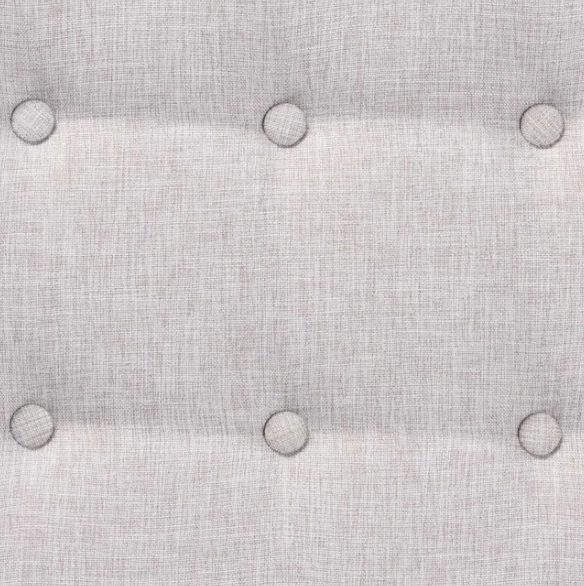 Japandi Style Upholstered Ottoman Footstool