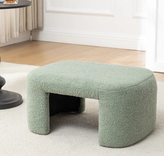 Premium Fabric Makeup footstools, Footrest & Versatile Extra Seating