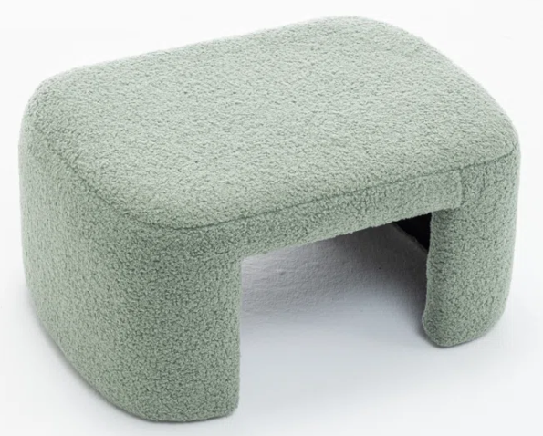 Premium Fabric Makeup footstools, Footrest & Versatile Extra Seating